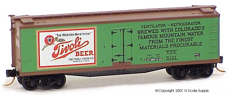 Private - Reefer - Tivoli Beer - Micro-Trains 49440